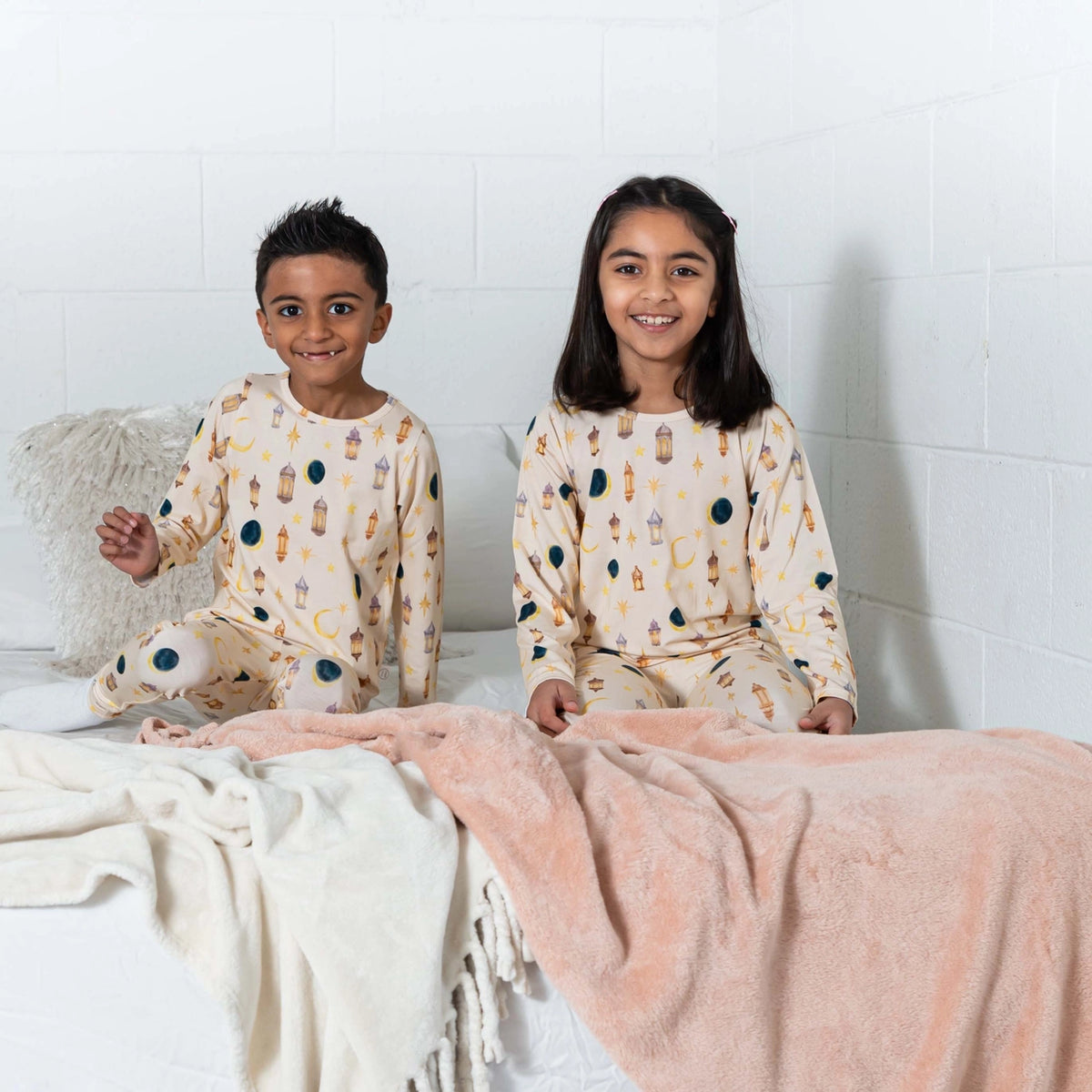 Majestic Mountains - 2pc Bamboo PJs - Jasmine + Marigold