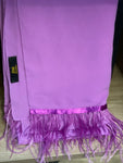 Chiffon With Feather hijabs