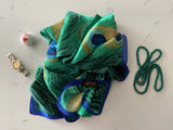 Silky Peacock Printed Hijab